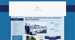 Desktop Screenshot of busauto.pl